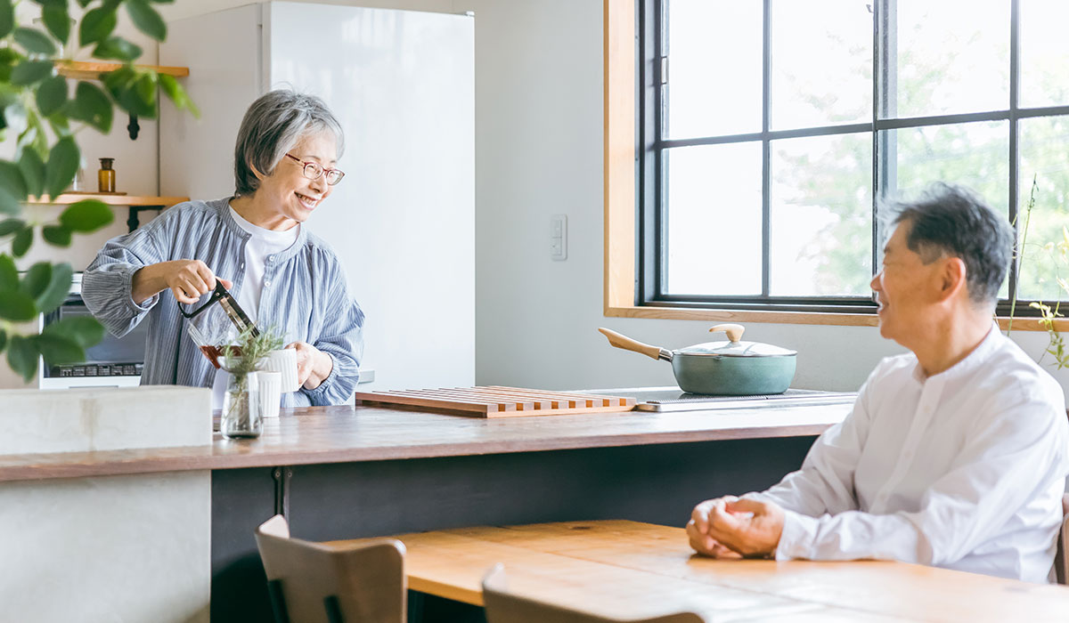 想定家族構成：60代のご夫婦