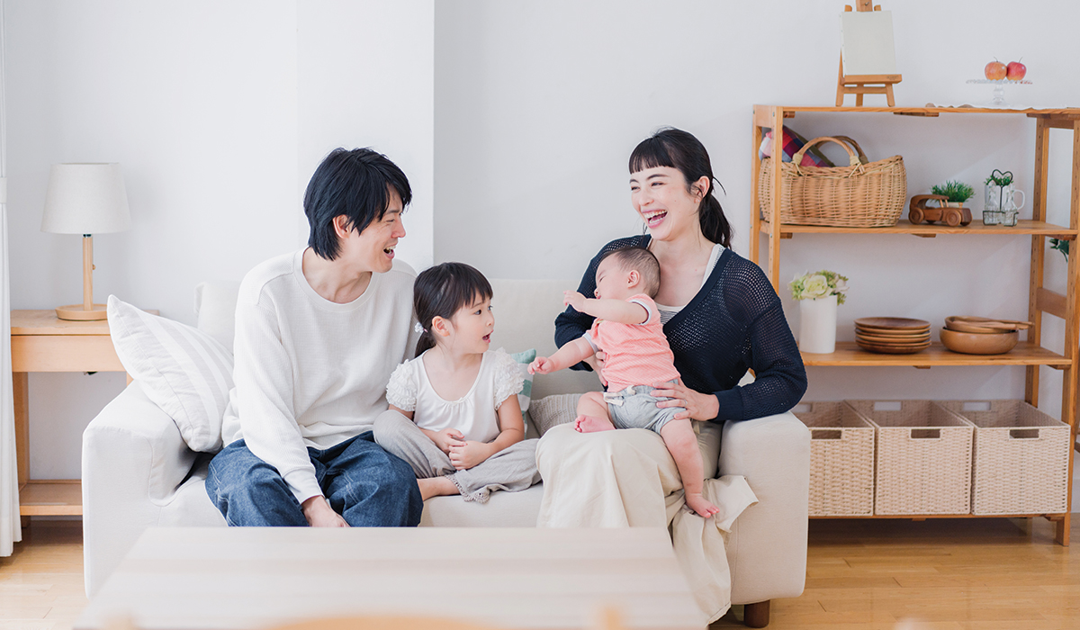 想定家族構成：20代のご夫婦、お子様