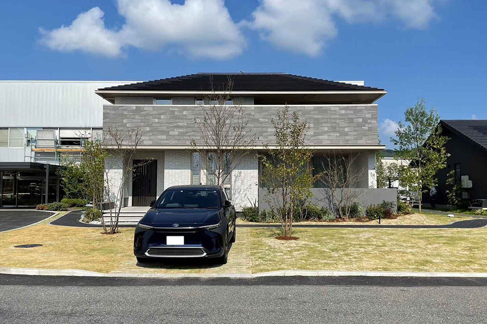 モデル棟外観