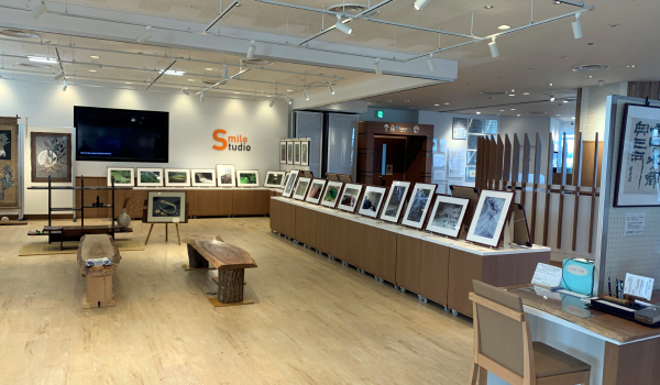 ⾵景写真・創作アプリケ・銘⽊」展2