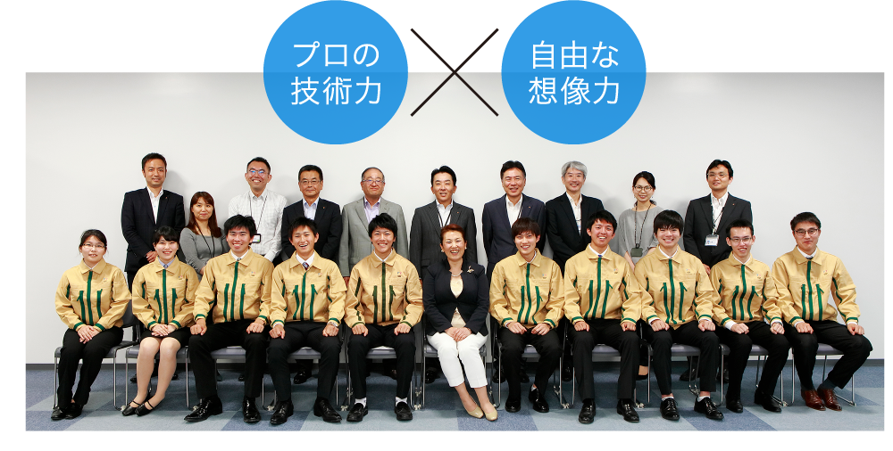 確かな技術力×自由な想像力