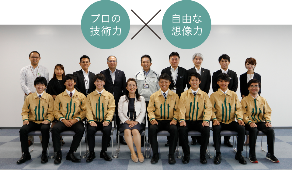 確かな技術力×自由な想像力